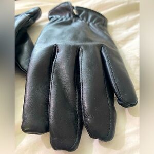 Faux Leather Black Torrid Gloves - One Size